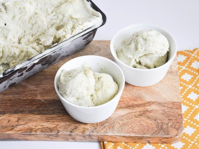 Vegan Ice Cream made with Plant Whip